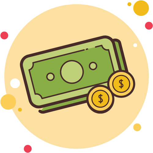 Money and an envelope