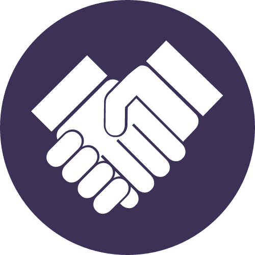 Shaking hands icon